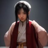 皇冠体育赛事分析师王建国专业照，运动背景，展示专业体育分析师形象